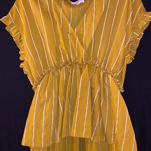 Size Large yellow Entro shirt